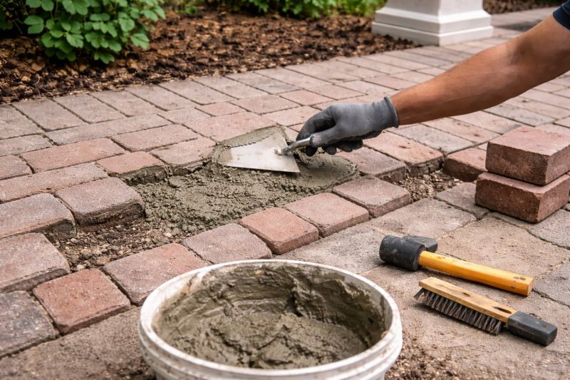 Brick Flatwork Repair in San Marcos, TX