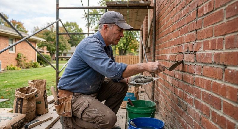 Brick Masonry Repair in Cedar Park, TX