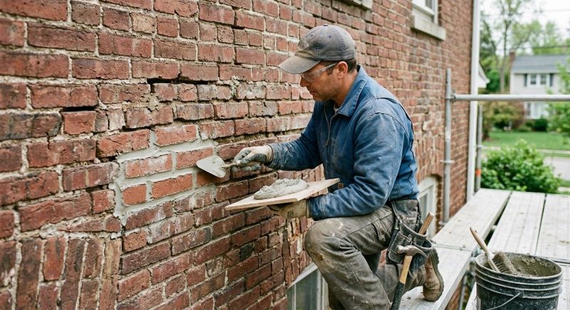 Brick Masonry Repair in Cedar Park, TX