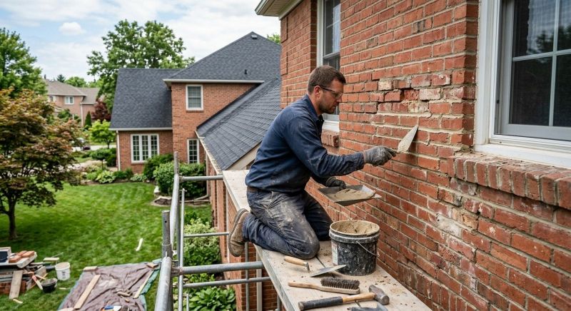 Brick Masonry Repair in Pflugerville, TX
