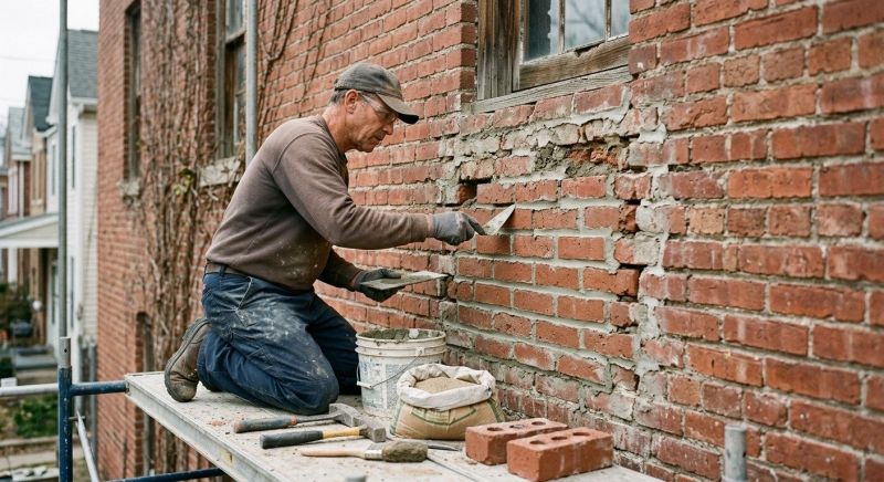 Brick Repair in Buda, TX