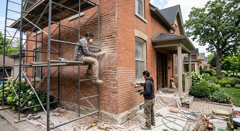 Brick Restoration in Manor, TX