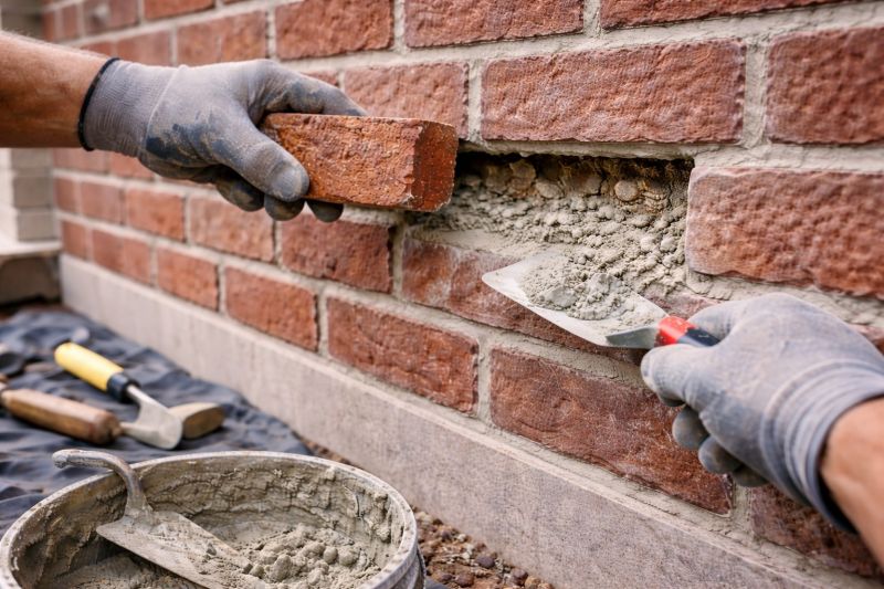 Brick Stairs Repair in Del Valle, TX