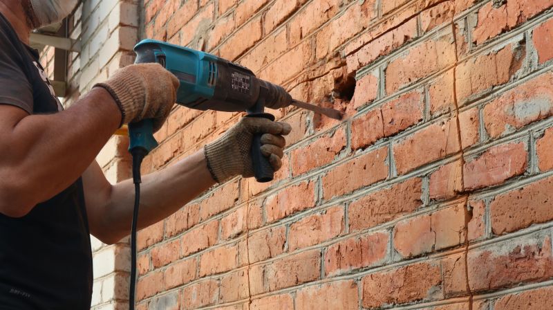 Brick Wall Repair in Pflugerville, TX