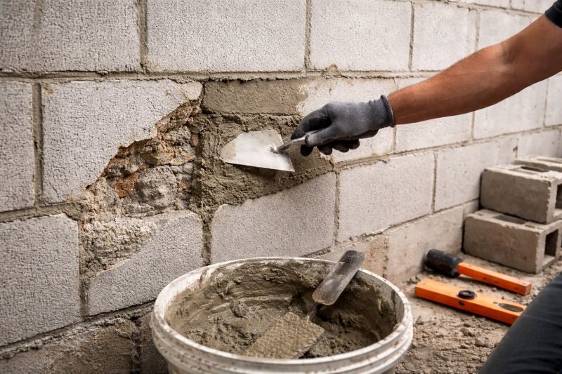 Concrete Block Repair in Kyle, TX