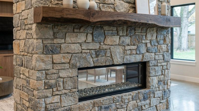 Stone Chimney Installation in Driftwood, TX