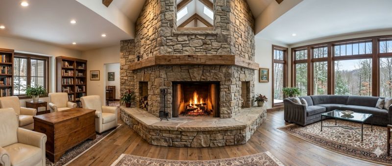 Stone Chimney Installation in Lockhart, TX