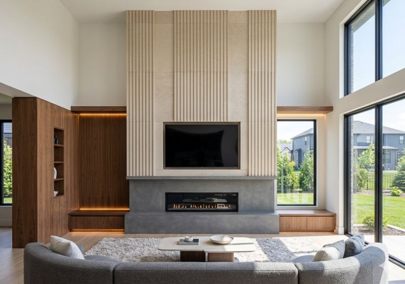 Stone Chimney Installation in Round Rock, TX