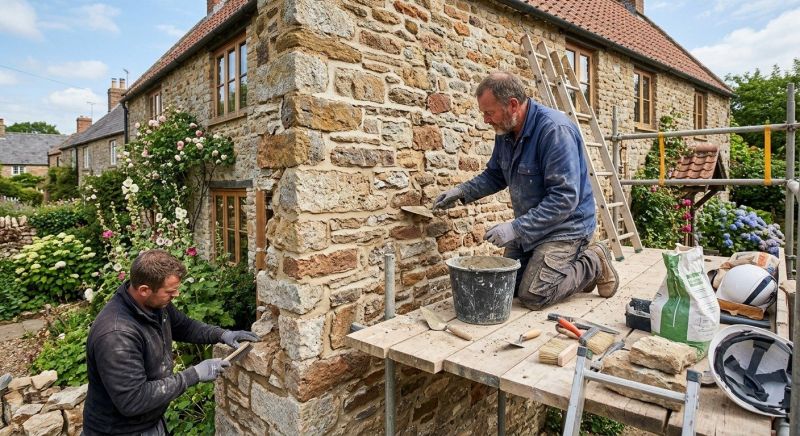 Stone Masonry Repair in Dripping Springs, TX