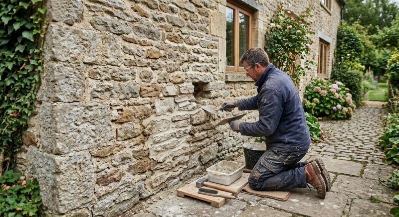 Stonework Repair in Leander, TX